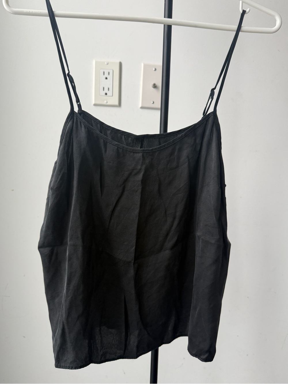 SKIMS silk camisole (black) size small